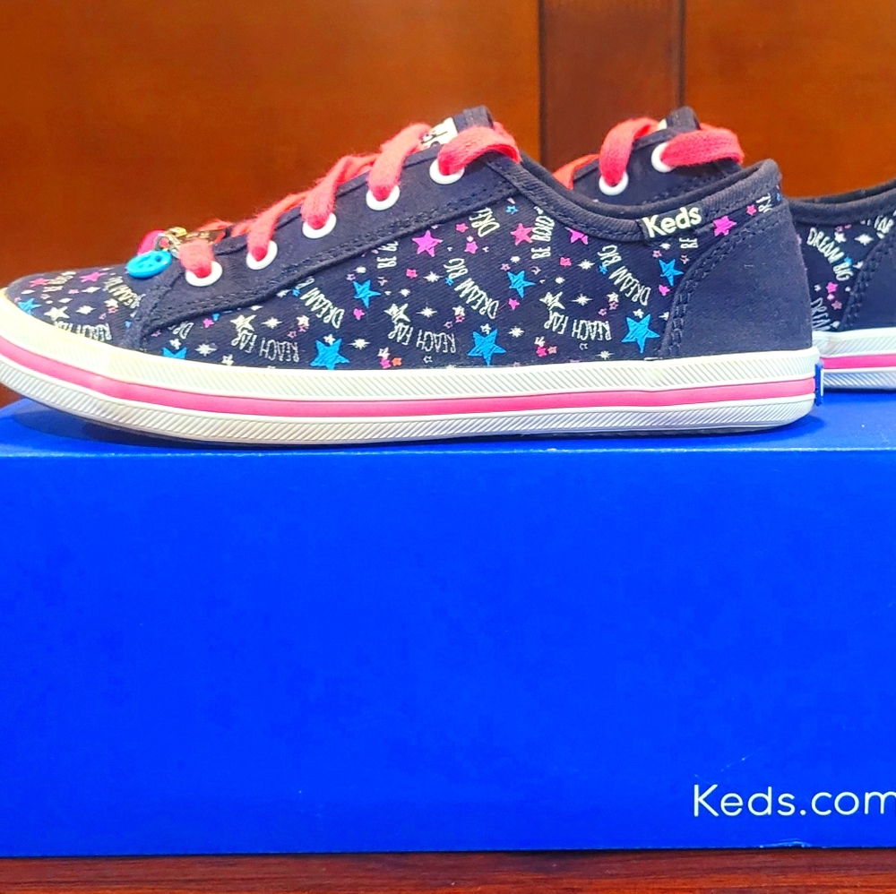 Keds Kick Start Charm in navy size 13.5